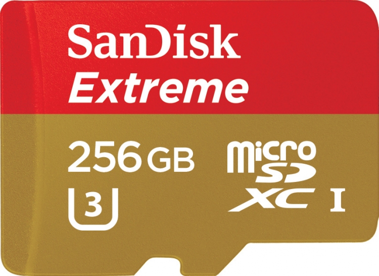 SanDisk Extreme 256 Гбайт