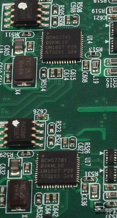  Гигабитные сетевые контроллеры Broadcom BCM57781 