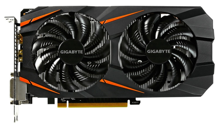 Видеокарта Gigabyte GeForce GTX 1060 WindForce OC 6G