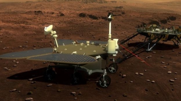 Китай объявил конкурс на эмблему своей первой миссии на Марс