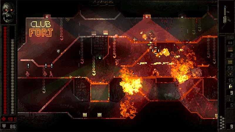 Butcher — кровавый 2D-шутер в духе Doom и Quake от польской студии Butcher — кровавый 2D-шутер в духе Doom и Quake от польской студии