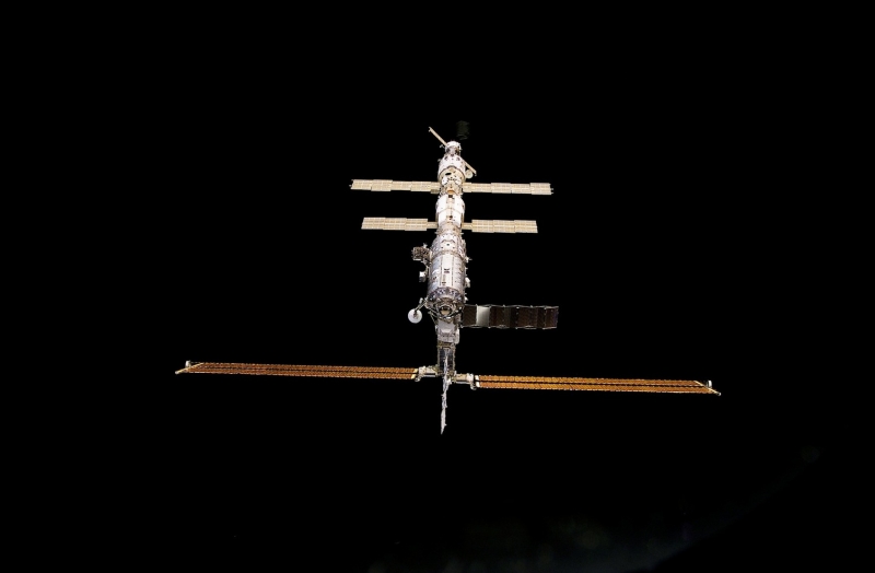  Миссия первого космического туриста чуть не поссорила основных партнёров проекта МКС – Россию и США. Фото NASA 