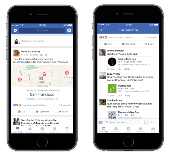 Facebook хочет изменить образ использования всего Интернета с помощью рекомендаций друзей