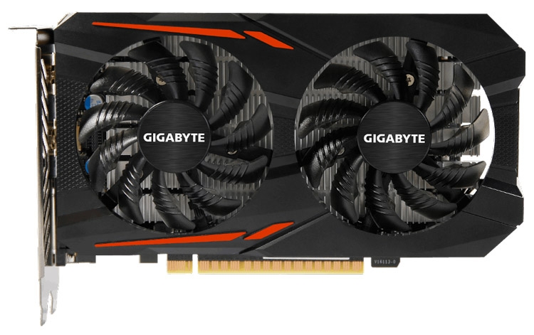 Видеокарта Gigabyte GeForce GTX 1050 Ti OC