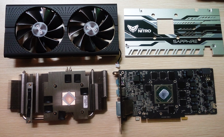 Видеокарта Sapphire Radeon RX 470D Nitro