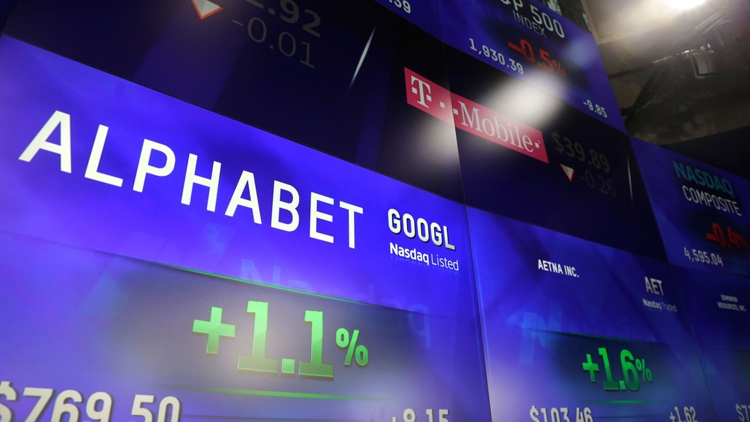 Родительская компания Google увеличила квартальную выручку на 20 процентов