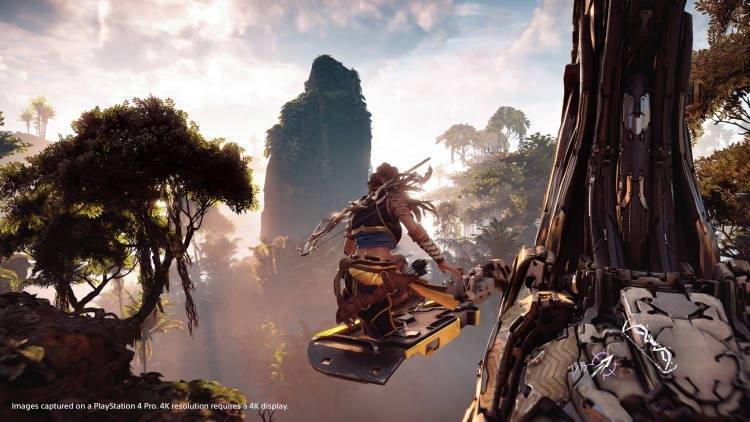 Стали известны подробности версии Horizon: Zero Dawn для PlayStation 4 Pro