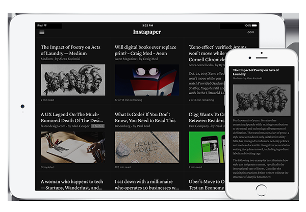 Премиум-функции Instapaper теперь доступны бесплатно