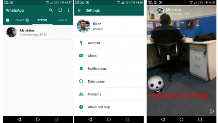 WhatsApp тестирует аналог «Историй» из Snapchat