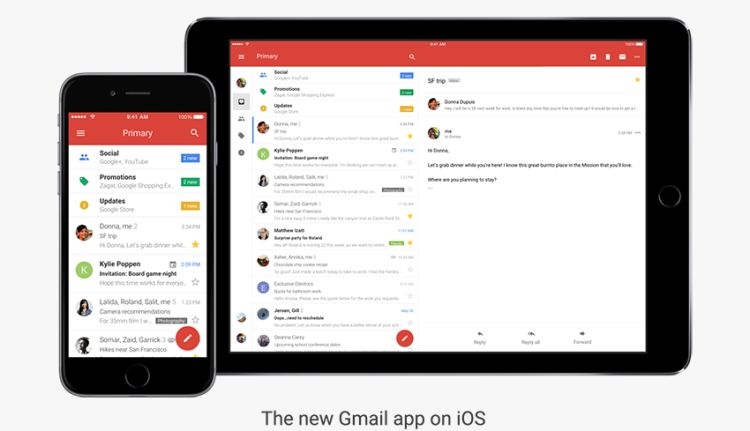 В Gmail для iOS появилась возможность отмены отправки письма