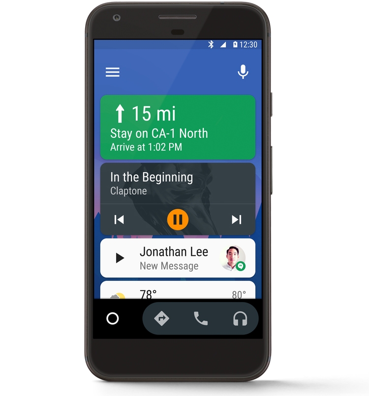Система Android Auto стала доступна в любом автомобиле