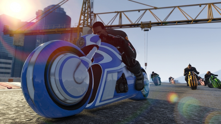 В GTA Online появился мотоцикл в стиле TRON и новый гоночный режим