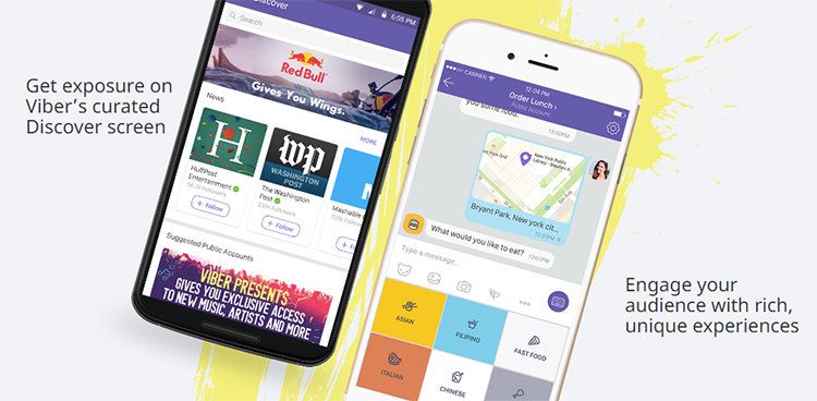 В Viber появились публичные бизнес-аккаунты
