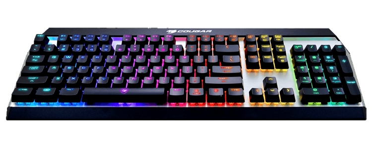 Игровая клавиатура Cougar Attack X3 RGB оснащена переключателями Cherry MX"