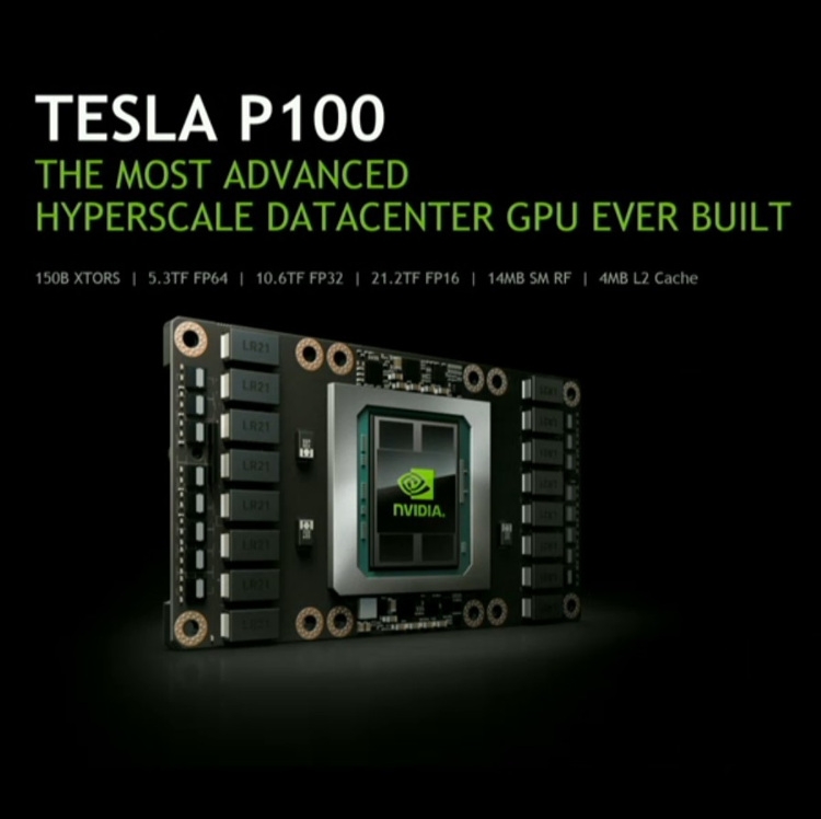  Современный высокопроизводительный GPU NVIDIA P100 