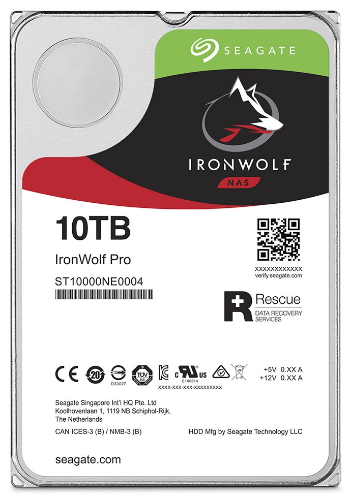 10-Тбайт HDD Seagate IronWolf Pro