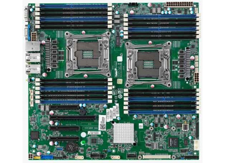  TYAN S7082: два процессора Xeon E5-2600 v3/v4, форм-фактор SSI EEB (12″ × 13″) 