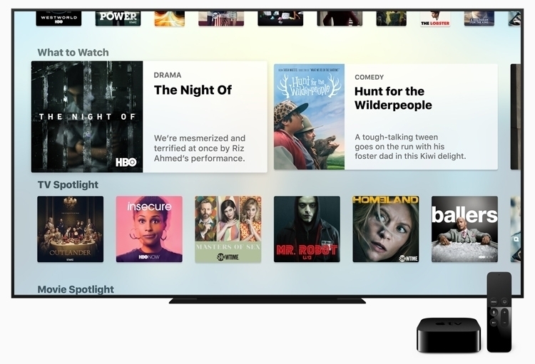 Новые технологии: обновленный Apple TV сможет вести трансляцию 4K