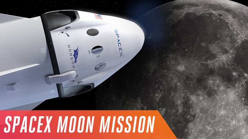  Заявление SpaceX о планах облёта Луны вызвало всеобщий резонанс (коллаж The Verge) 