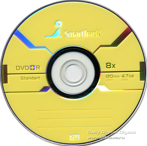 SmartTrack DVD+R 8x