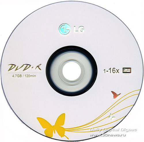 LG DVD+R 16x