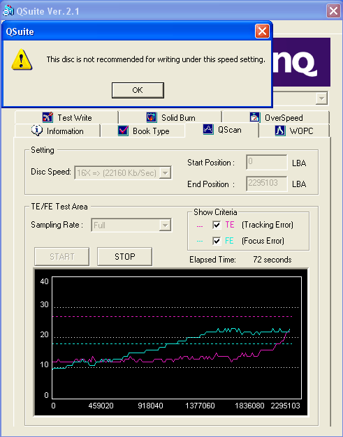 SmartTrack dvd+r 16x