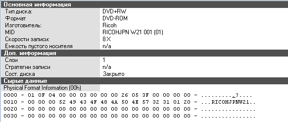 TDK DVD+RW 8x