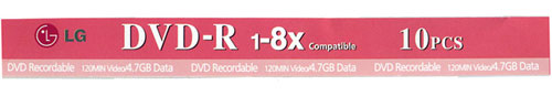 LG DVD-R 8x