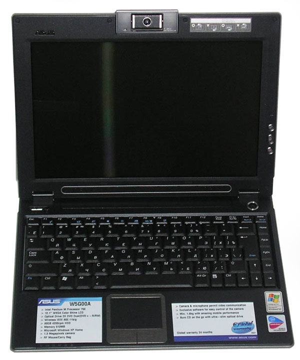 asus w5a