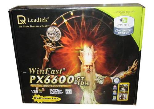  Leadtek PX6600GT Extreme SLI Premium Pack 