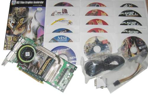 Комплектация MSI NX6800Ultra