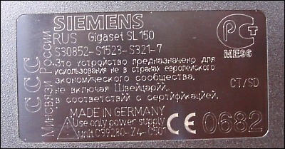 Siemens Gigaset SL150 Colour