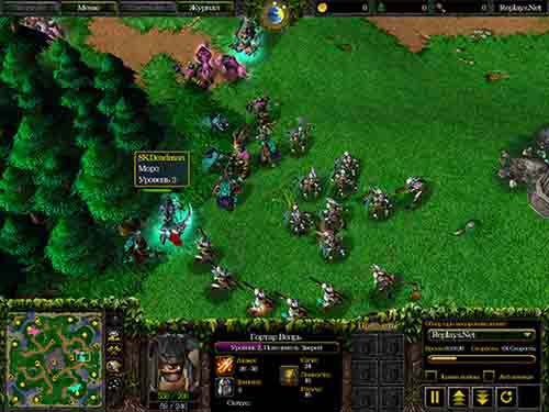 Warcraft III: SK.Deadman vs 4K.Grubby (ESWC 2005)