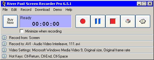 River Past Screen Recorder