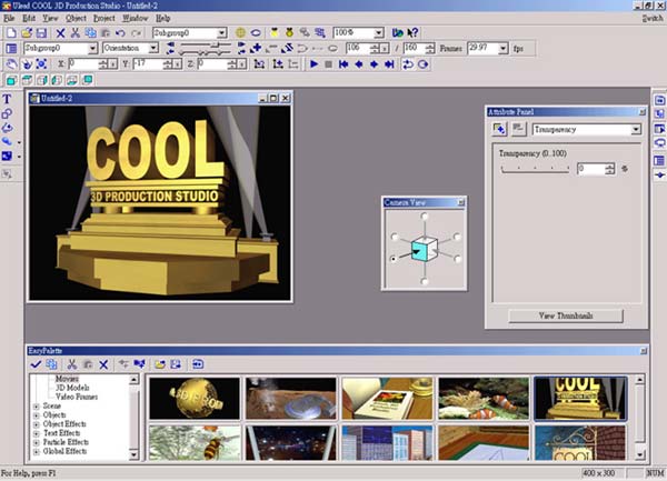 Ulead Cool 3D Production Studio