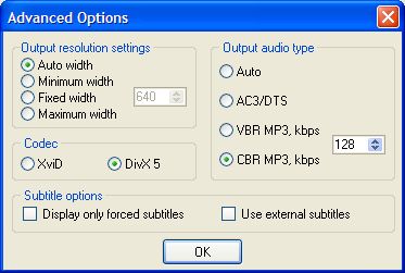 Кодирование DVD в DivX