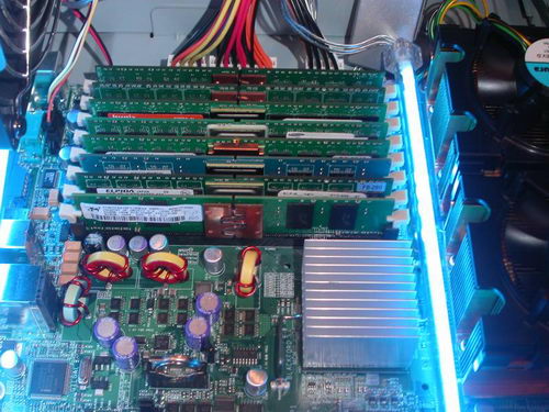  Сервер на связке из чипсета Bensley и процессора Dempsey 