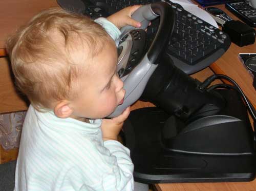 юный Шумахер