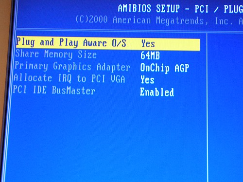 PCCHIPS M789CLU-2000 platform on VIA C3 processor