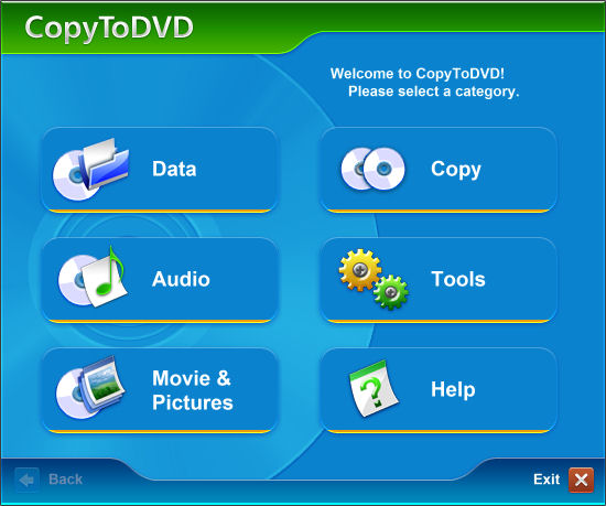 Скачать Простая в применении программа для записи CD и DVD - CopyToDVD