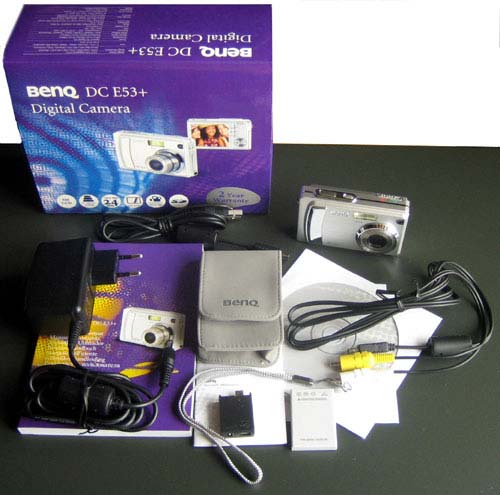 фотокамера BenQ DC E53+