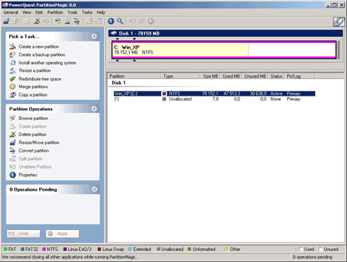 Partition Magic