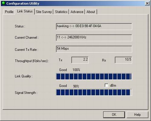 HWP54G PCI-adapter 