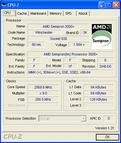 Sempron 3000+ for Socket 939