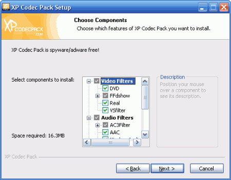 XP Codec Pack