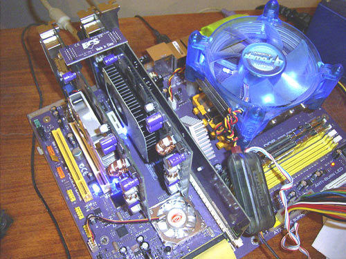 ECS KN2 SLI Extreme на чипсете nVidia nForce4 SLI x16