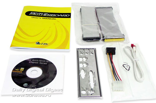 комплектация материнской EP-5ELA3I платы