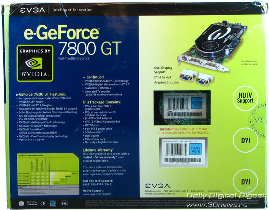 EVGA 7800GT CO