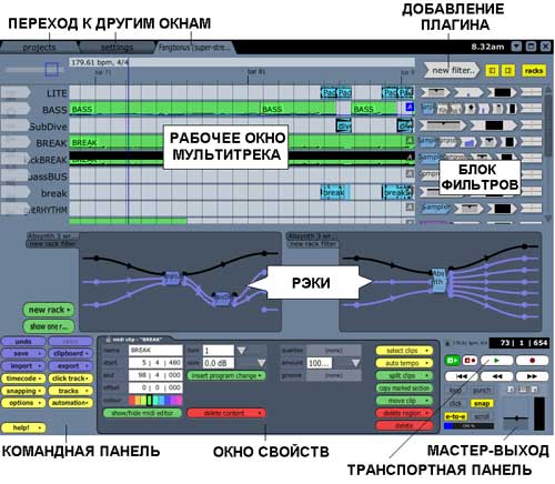  Mackie/RAW Material Tracktion 