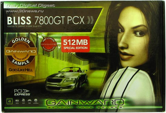 Gainward Bliss 7800GT 512Mb Goes Like Hell